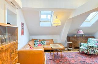 Penthouse mieten in 1030 Wien, Fully furnished attic apartment with secluded 60 m² roof terrace! Very suitable for Expats!