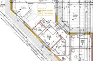 Wohnung kaufen in 2122 Münichsthal, Terrassentraum, Erstbezug 4 Zimmer 112m² + 94m² Freiflächen