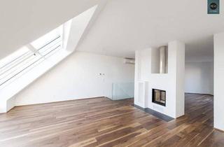 Maisonette kaufen in 1020 Wien, Bis Mai. 2032 befristet vermietete klimatisierte Dachgeschoss Maisonette mit 2 Terrassen und Kamin nahe Uno City!