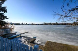 Haus kaufen in 2325 Himberg, See, Ruhe, Exklusivität – Wohnen im Bungalow mit direktem Wasserzugang
