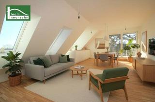 Wohnung mieten in Larischgasse, 1220 Wien, Charmante 3-Zimmer-Dachgeschosswohnung mit großzügiger privater Dachterrasse in der Larischgasse 2