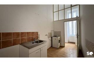 Wohnung kaufen in Mariahilfer Straße, 1150 Wien, #SQ - SANIERUNGSBEDÜRFTIGE GARCONNIERE MARIA HILFERSTRAßE / TOP 16