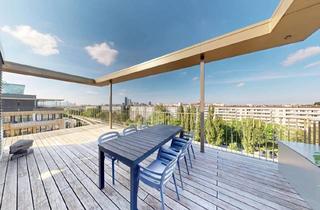 Penthouse mieten in Vorgartenstraße 210/81, 1020 Wien, Korso: Penthouse mit XL-Terrasse im Viertel Zwei | Garage | 360°-Tour