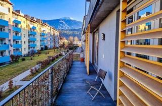 Wohnung mieten in Doktor-Glatz-Straße, 6020 Innsbruck, Traumhafte 2-Zimmer-Wohnung mit 22 m² großen Balkon & TG-Abstellplatz in der Dr. Glatz-Straße!