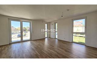 Wohnung kaufen in 2333 Leopoldsdorf, Zentral - modern - hell: Perfekte 2-Zimmer-Wohnung mit Balkon im Erstbezug in grüner Anlage