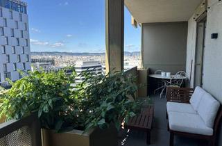 Wohnung kaufen in 1100 Wien, Modern-möbliertes Stadtdomizil mit Loggia & ausgezeichnetem Fernblick in zentraler Lage - Eigennutzung oder Investment - Exklusiv beauftragt.