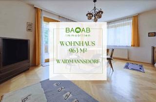 Einfamilienhaus kaufen in 9020 Klagenfurt, Großzügiges Wohnhaus in ruhiger Bestlage Waidmannsdorf – 963 m² Grundstück