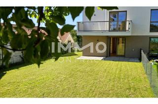 Wohnung kaufen in 2333 Leopoldsdorf, Gartenparadies & Familientraum: 4-Zimmer-Wohnung im Erstbezug in exklusiver Anlage - provisionsfrei!