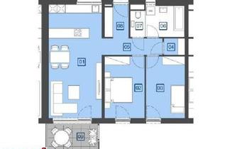 Wohnung mieten in 8054 Graz, Stillvolle 3-Zimmerwohnung mit Balkon
