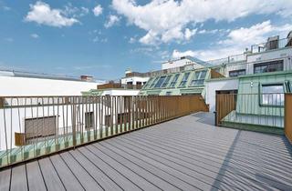 Wohnung kaufen in Kettenbrückengasse 22, 1040 Wien, EXKLUSIVES DACHGESCHOSS! Klimatisierter Erstbezug mit herrlicher Dachterrasse