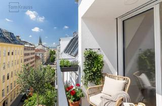 Wohnung kaufen in Brigittagasse, 1200 Wien, LICHT, TERRASSE UND MODERNER KOMFORT – 3-ZIMMER-WOHNUNG IM 1. DACHGESCHOSS