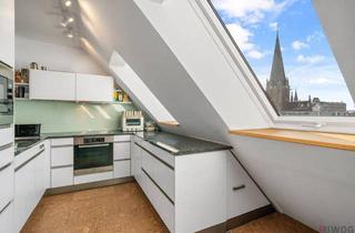 Wohnung kaufen in Mariahilfer Straße, 1070 Wien, Rooftop-Wohnung über den Dächern des Siebten | 1 Min. zur Mariahilferstr. | 40m² 360°-Terrasse | Virtual Tour
