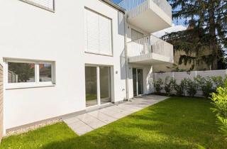 Wohnung kaufen in 1220 Wien, Für Gartenliebhaber - RUHELAGE TRIFFT WOHNGENUSS – Stilvolle Ausstattung – Wohnen im Grünen