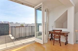 Maisonette mieten in Rochusmarkt, 1030 Wien, Möblierte Dachmaisonette mit 3 Schlafzimmern und sonniger Terrasse nahe Rochusmarkt - auf Wunsch auch unmöbliert