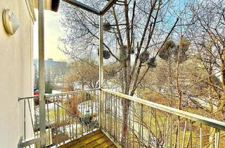 Wohnung kaufen in 5020 Salzburg, BALKONHIT mit Grünblick - ALTBAU - 2008 Generalsaniert - 2 Zimmer - Separate Küche - ca. 62m² gew. NFL - Teilmöbliert - Garagenplatz (optional) - Hauptbahnhof - Altstadt - Salzach