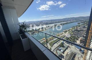 Wohnung kaufen in Wagramer Straße, 1220 Wien, ERSTBEZUG: Hervorragend ausgestattetes Studio-Apartment mit Ausblick – direkt bei der U1 Donauinsel!