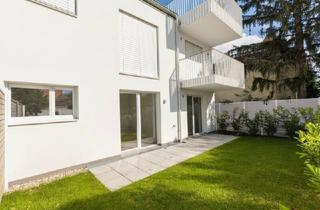 Wohnung kaufen in 1220 Wien, Für Gartenliebhaber - RUHELAGE TRIFFT WOHNGENUSS – Stilvolle Ausstattung – Wohnen im Grünen