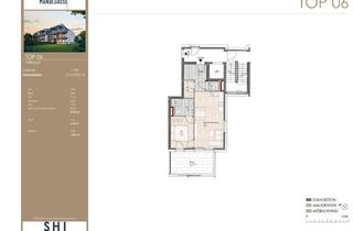 Penthouse kaufen in Mandlgasse, 5026 Salzburg, MANDLGASSE 5, TOP 06: 2-Zimmer-Wohnung mit XL Balkon im 1.OG