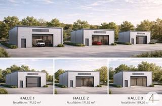 Gewerbeimmobilie kaufen in 2231 Strasshof an der Nordbahn, Renditeobjekt: Vermietete Gewerbehallen in Top-Lage ! 1836m2 großes Gewerbegrundstück