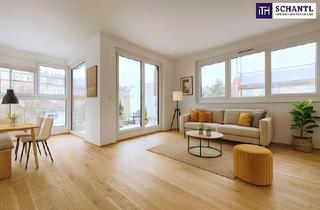 Wohnung kaufen in Weglgasse, 2320 Schwechat, Urbaner Wohnluxus im Herzen von Schwechat! Nachhaltige 3-Zimmer Wohnung mit sonnigem Südwest-Balkon - zentral, ruhig, nachhaltig!