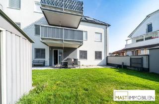 Wohnung kaufen in 2231 Strasshof an der Nordbahn, NEU! Ihr Paradies zur Erholung - Großzügige Gartenwohnung mit 5 Zimmern & 100 m² Eigengarten