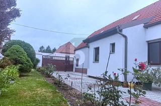 Einfamilienhaus kaufen in 7091 Breitenbrunn am Neusiedler See, TRADITIONELLES STRECKHAUS MIT UNEINSICHTIGEM GARTEN UND ZWEI GARAGEN