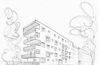 Penthouse kaufen in 8010 Graz, GRAZ: 57m² Wfl + 24m² Freifläche : Kleines BAUHERRENMODELL in St.Leonhard 2.OG - Provisionsfrei - Klimaaktiv SILBER