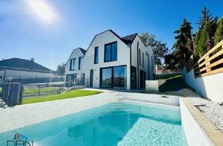 Haus mieten in 2344 Maria Enzersdorf, NEU! EXKLUSIVE VOLLUNTERKELLERTE 5 ZIMMER DOPPELHAUSHÄLFTE MIT SWIMMINGPOOL!