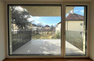 Wohnung kaufen in Rilkestraße, 6020 Innsbruck, 2-Zimmer-Neubau mit Nordkettenblick im grünen Pradl