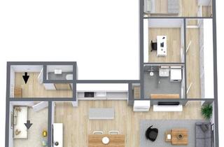 Wohnung kaufen in Griesplatz 29a, 8020 Graz, Helle Eigentumswohnung mit 3,5 Zimmer und Westbalkon im obersten Stock in 8020 Graz! Anlegerwohnung!