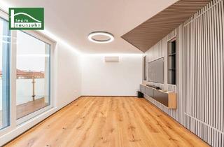 Wohnung kaufen in Bahnsteggasse, 1210 Wien, Stilvolle Dachgeschosswohnung mit Terrasse & Weitblick – Luxuswohnen auf höchstem Niveau!