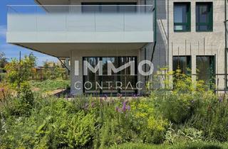 Wohnung kaufen in 1100 Wien, Provisionsfrei: 96m2 Garten - Luxuriöse Wohnung mit Büro in exklusiver Parkanlage