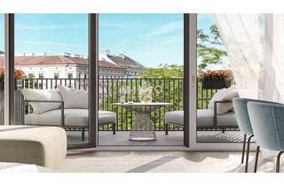 Wohnung kaufen in Brunnenmarkt, 1160 Wien, WOHNEN AM PARK - Urban & Grün - Perfekt für Jungfamilien! 3 Zimmer mit Westbalkon in den Innenhof!