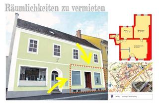 Büro zu mieten in Michaeligasse 16, 8230 Hartberg, Innenstadtbüro / Verkaufslokal / Praxis / Galerie mit 2 Schaufenstern