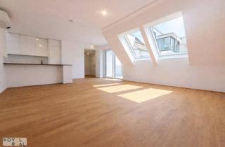 Wohnung mieten in 1090 Wien, Traumhafte Dachgeschoßwohnung im Herzen des 9. Bezirks - Erstbezug!