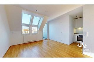 Wohnung mieten in Arnethgasse, 1160 Wien, Lichtdurchflutete Dachgeschoßwohnung mit Balkon und Fernblick!