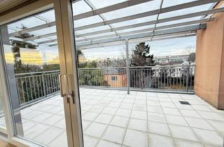 Wohnung mieten in Max-Reinhardt-Gasse, 1140 Wien, Freifläche auf zwei Terrassen mit Schönbrunnblick und Blick auf Steinhofkirche: neu sanierte und klimatisierte 2-Zimmer-Wohnung!