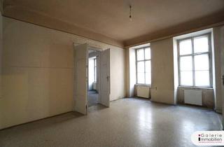 Wohnung kaufen in Naschmarkt, 1060 Wien, Naschmarkt - geräumige, helle, sanierungsbedürftige Altbauwohnung
