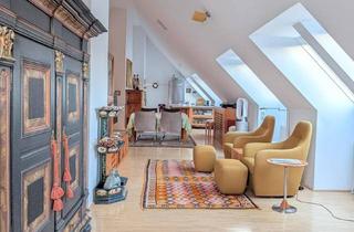 Wohnung mieten in Breitenfeldergasse 10, 1080 Wien, Moderne 3-Zimmer Dachgeschosswohnung vollmöbliert mit Terrasse und Einzelgarage