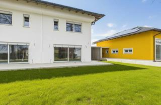 Haus mieten in 2452 Mannersdorf am Leithagebirge, Wohnen auf höchstem Niveau – Energieautarke Premium‑Doppelhaushälfte mit Garten