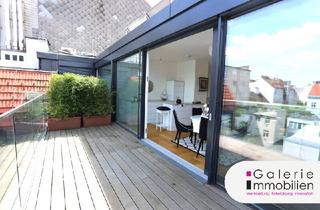Maisonette kaufen in Kettenbrückengasse, 1040 Wien, Sonnige und helle DG-Wohnung mit großer Terrasse - zentral begehbar - Nähe U4/Naschmarkt
