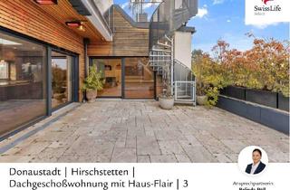 Maisonette kaufen in Donau, 1220 Wien, Donaustadt | Hirschstetten | Dachgeschoßwohnung mit Haus-Flair | 3 Zimmer | 2 Terrassen mit Panoramablick