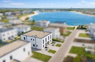 Doppelhaushälfte kaufen in 7111 Parndorf, +PROVISIONSFREI+ Wohnen am See: Moderne 5-Zimmer-Doppelhaushälfte in Parndorf!