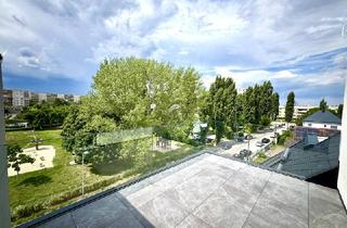 Penthouse kaufen in Donau, 1220 Wien, PENTHOUSE LIVING - 5 TERRASSEN - AUSBLICK - WÄRMEPUMPE - DECKENKÜHLUNG - NÄHE U1!