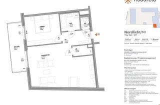 Wohnung mieten in Alfred-Grasel-Gasse 18/22, 1220 Wien, Unbefristete Neubau-Mietwohnung im Oberen Hausfeld | Termin online buchen: www.hausfeld22.at/nordlicht