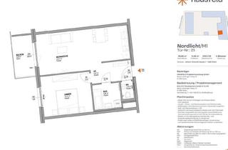 Wohnung mieten in Alfred-Grasel-Gasse 18/23, 1220 Wien, Unbefristete Neubau-Mietwohnung im Oberen Hausfeld | Termin online buchen: www.hausfeld22.at/nordlicht