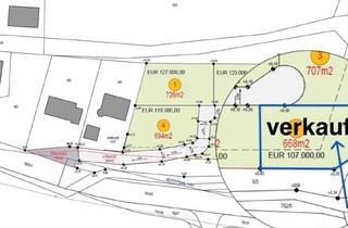 Grundstück zu kaufen in Hauptstraße, 4542 Nußbach, Ihr Traumgrundstück in Nußbach: 668m² für nur 107.000 € - Bauen Sie Ihr Eigenheim!