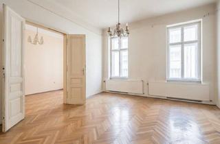 Wohnung kaufen in 1060 Wien, Entwicklungswürdige Stilaltbauwohnung in toller Lage! Verwirklichen Sie Ihren Altbautraum!