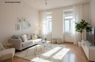 Wohnung kaufen in Herzgasse, 1100 Wien, ++NEU++ Sanierungsbedürftige 1-Zimmer Altbau-Wohnung, viel Potenzial!