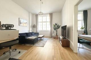 Wohnung kaufen in Bacherplatz, 1050 Wien, Bestlage Margareten! Bis Juni 2027 befristet vermietete 3-Zimmer-Altbau-Wohnung in Ruhelage